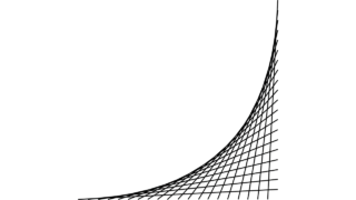 超簡単に直線だけで曲線を描く方法 【幾何学模様】 | よりみち生活