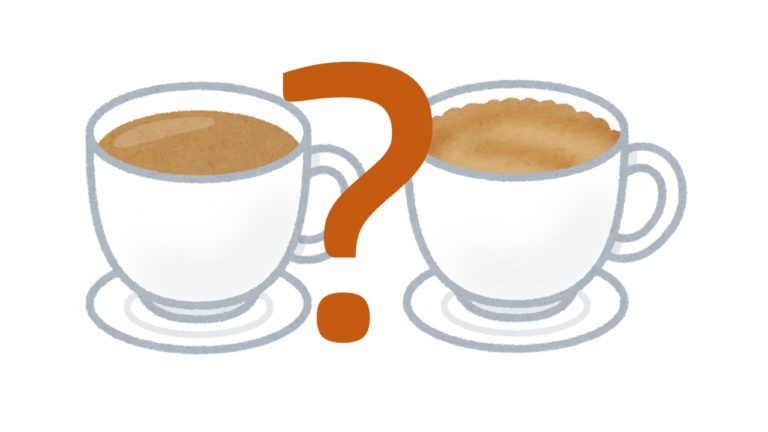 カフェオレとカフェラテの違いは何？？ よりみち生活